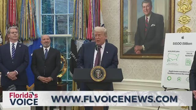 Apples Invests $600 Billion, and Trump Doubles Down on Tariffs