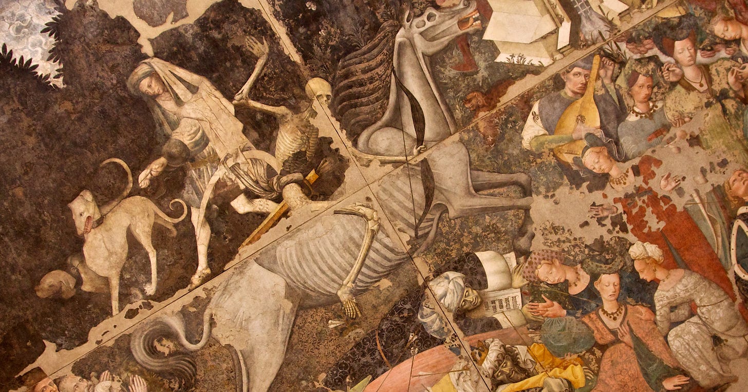 Plague and the Medieval Triumph of Death, Palazzo Abatellis, Palermo –  Electrum Magazine