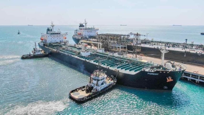 Petrolero iraní descarga 2 millones de barriles en puerto venezolano Petrolero iraní descarga 2 millones de barriles en puerto venezolano