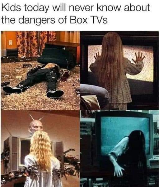 May be an image of 3 people, television and text
