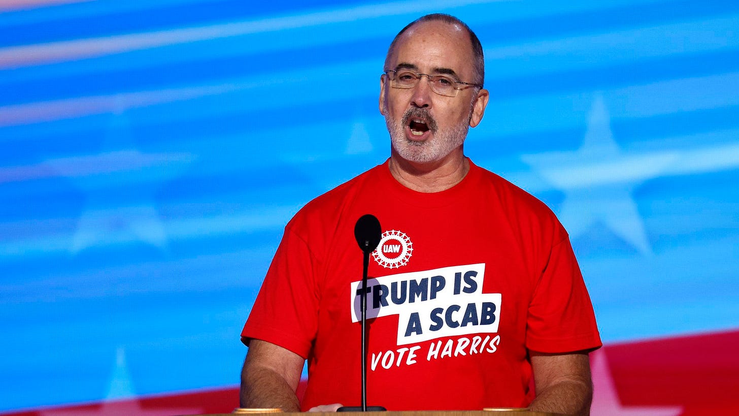 UAW's Shawn Fain says he wouldn't have spoken at RNC like Teamsters boss