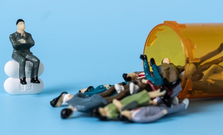 a toy figure on a table