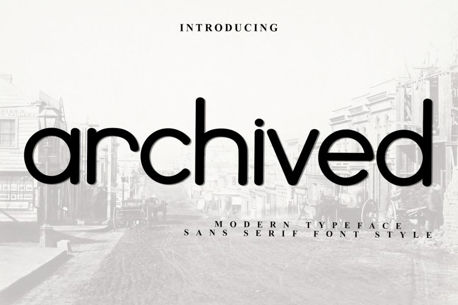 Archived Font