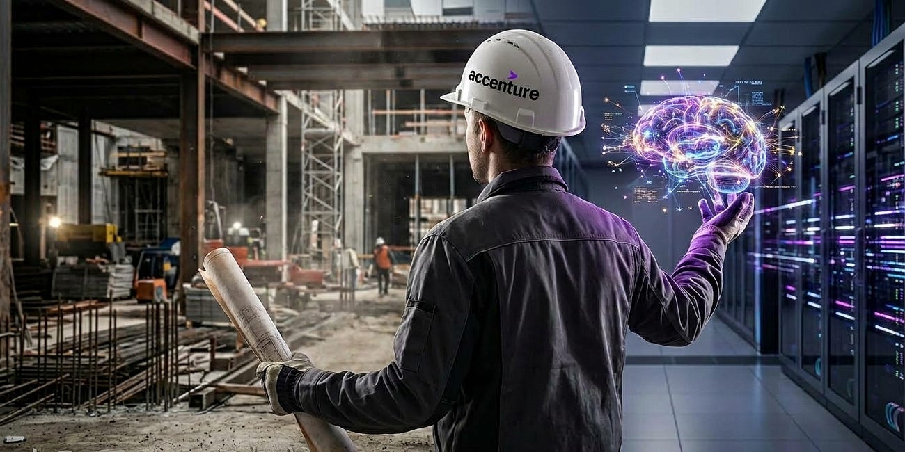AI時代的施工隊,先暴跌再大漲,AI是助力還是阻力? - 深入分析第67期:Accenture