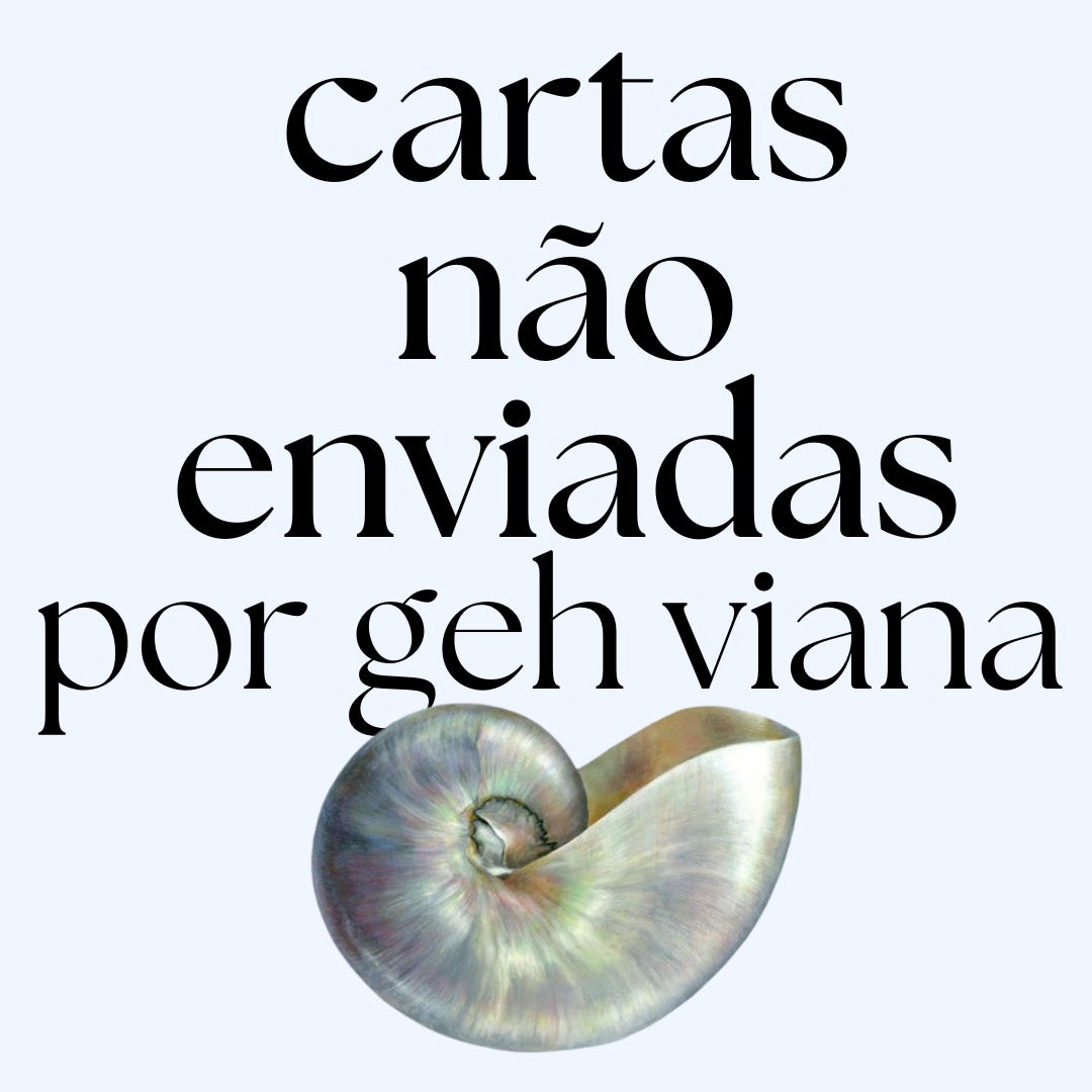 cartas não enviadas