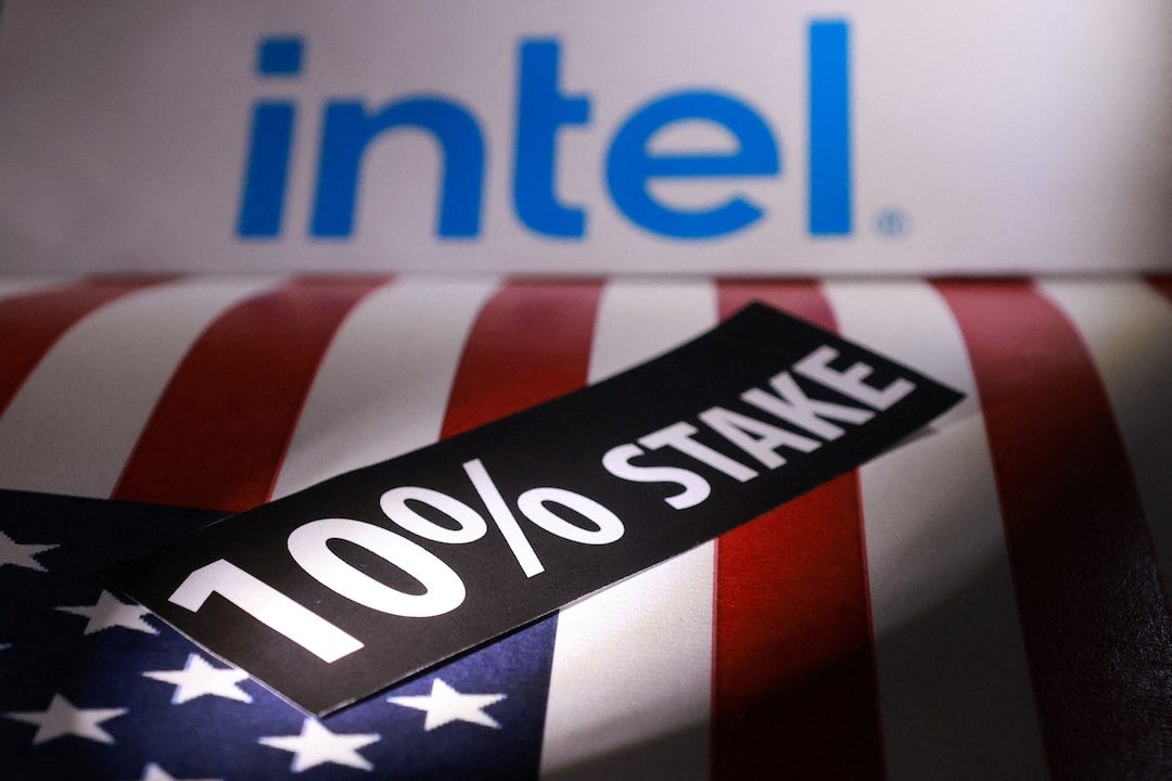 US to take 10% equity stake in Intel, in Trump's latest corporate move |  Reuters