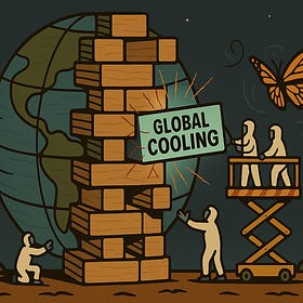 The Risk-Impact Paradox of Global Cooling