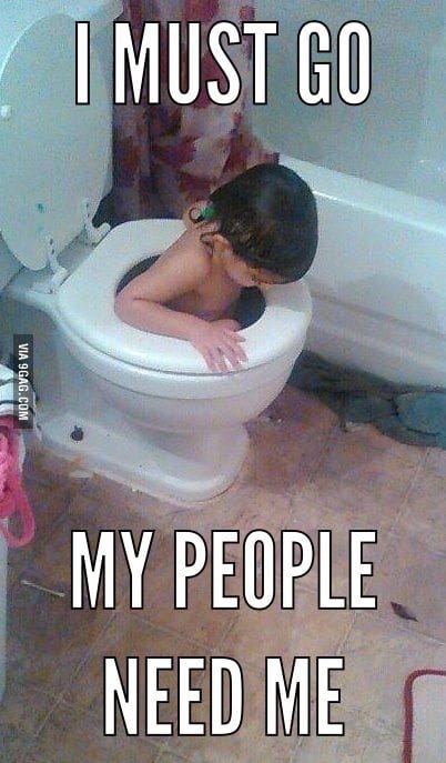 Toilet Kid Meme - 9GAG