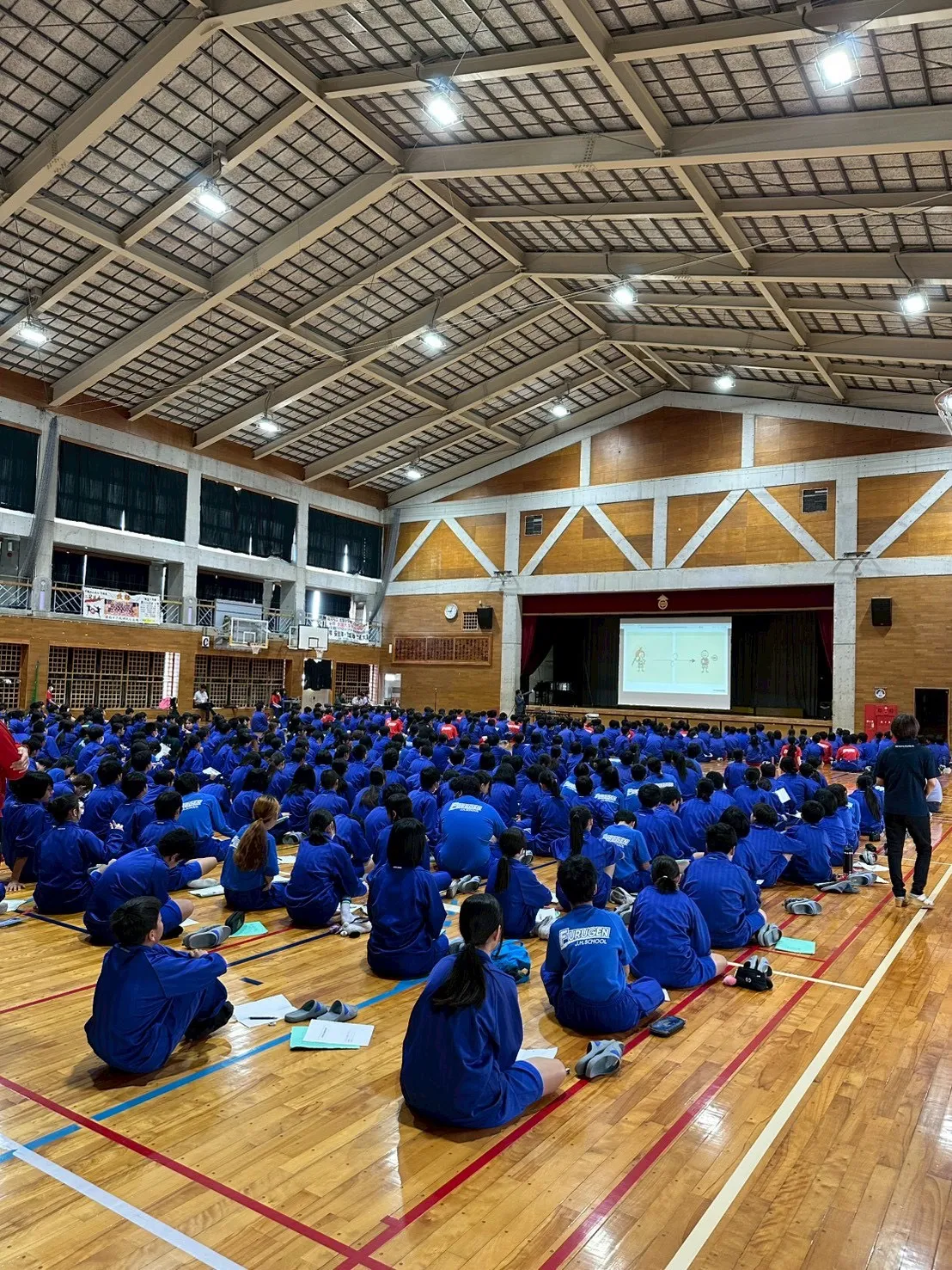 古堅中学校のみなさん