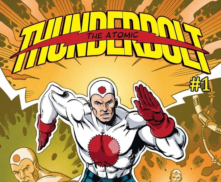 THE ATOMIC THUNDERBOLT by CHRIS MALGRAIN | Héros, Dessin