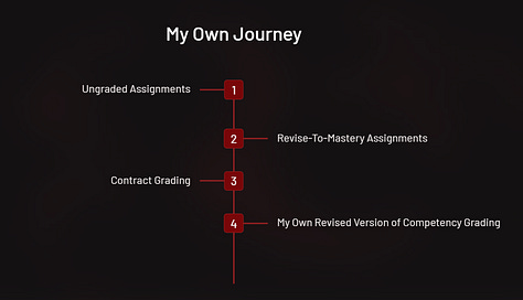 Rest of slides on AI and grades