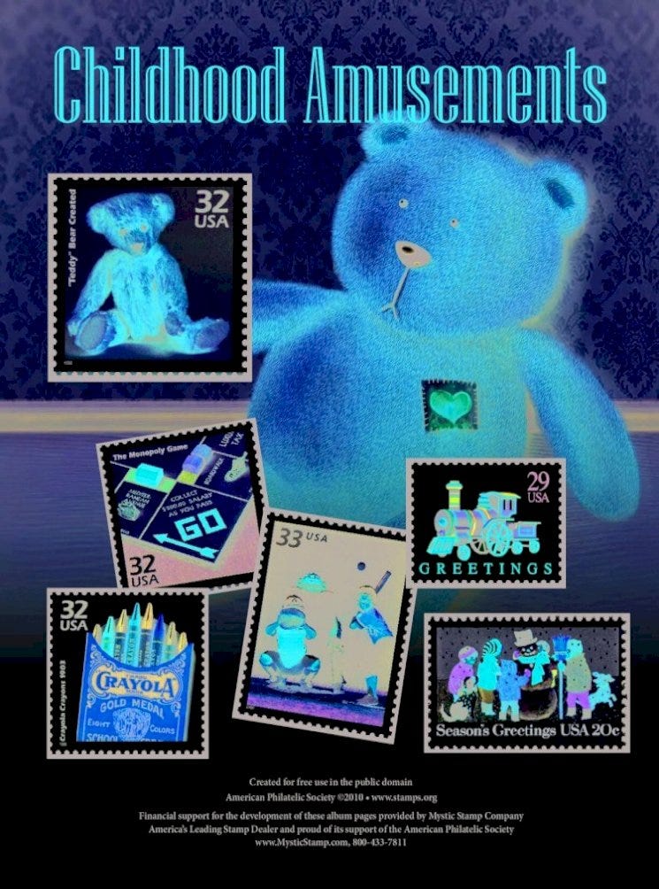 Childhood Amusements - American Philatelic   Amusements ... of course, have always played ... 8-inch Eskimo oil lamp or arrow points suitable for