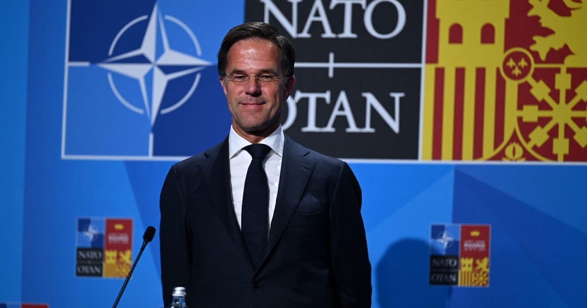 Dutch PM Rutte builds an early head of steam for NATO’s top job – POLITICO