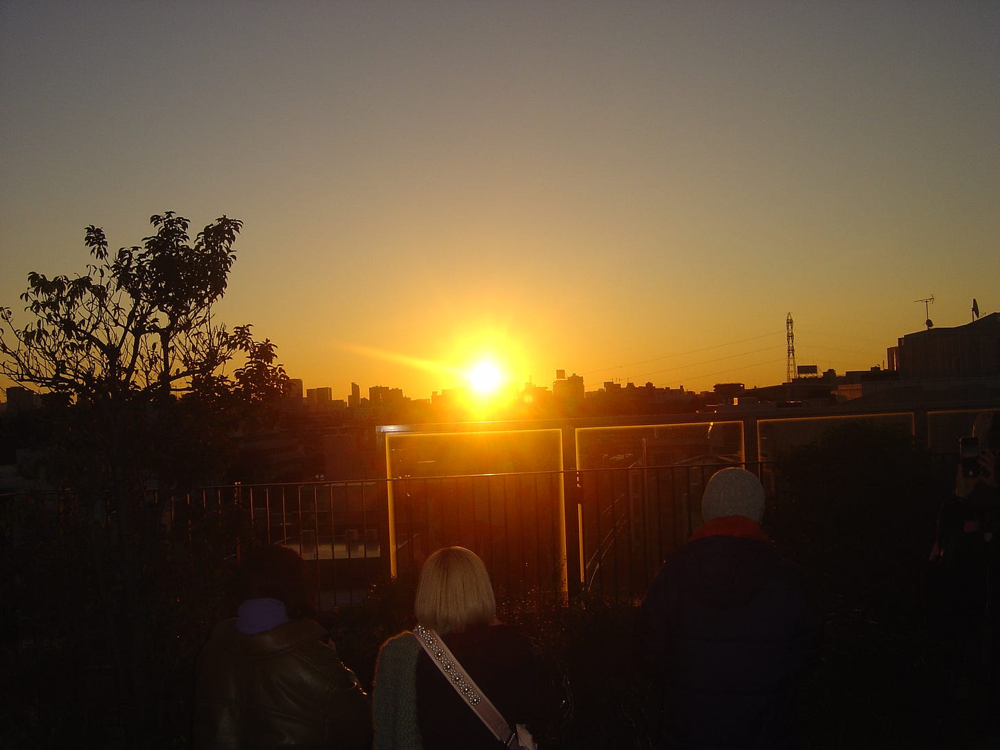 First sun of 2025 is rising.