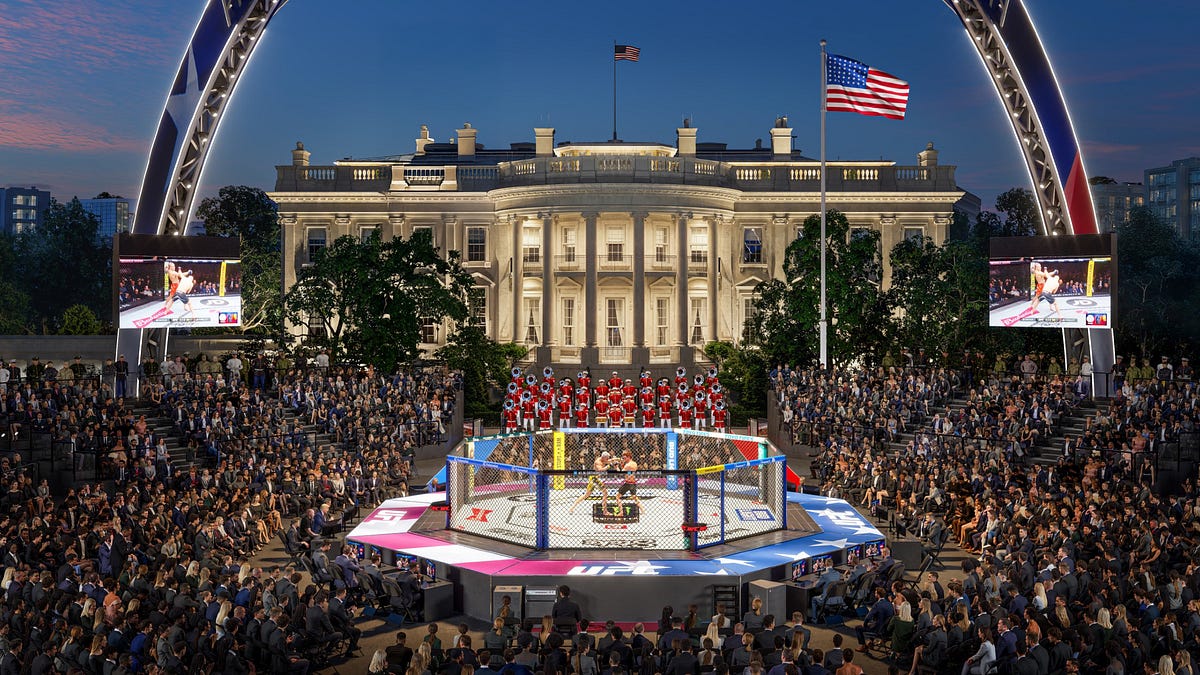UFC Bringing Its Tacky Brand Of People Beating Sh*t Out Of Each Other To White House