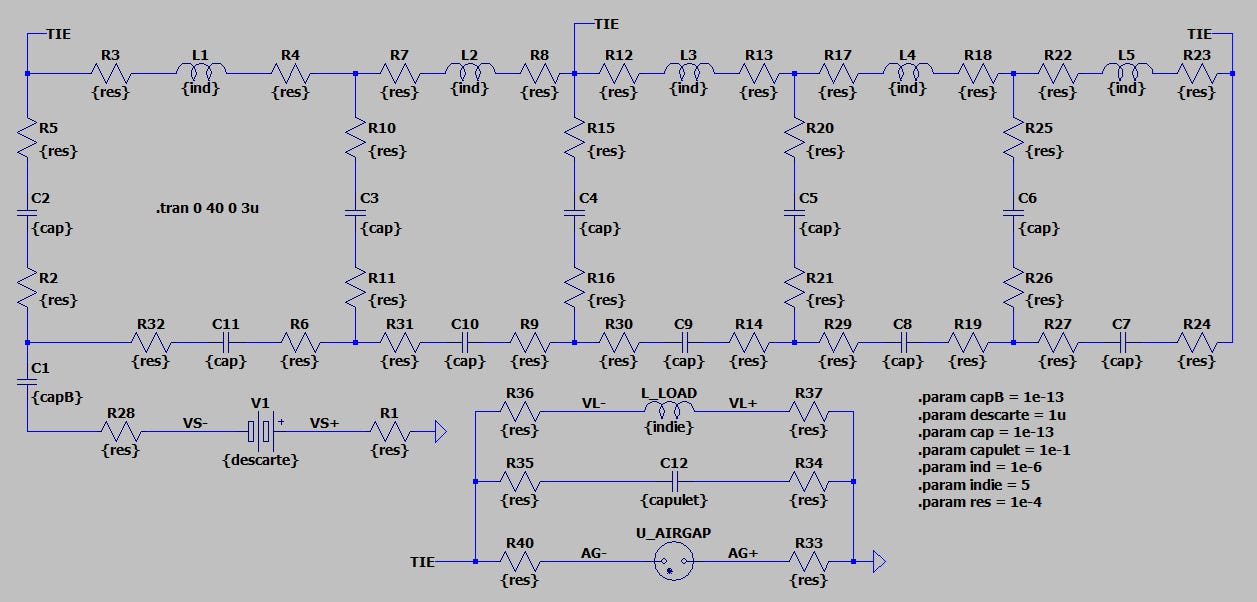 Free Energy from a Toroid of Capacitance and Inductance