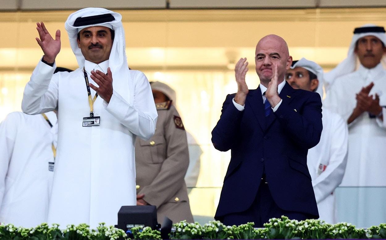 El Mundial, Infantino, el jeque y la Mafia El Mundial, Infantino, el jeque y la Mafia
