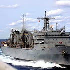 Caribbean - USS Truxtun and USNS Supply Collide During Replenishment Operation