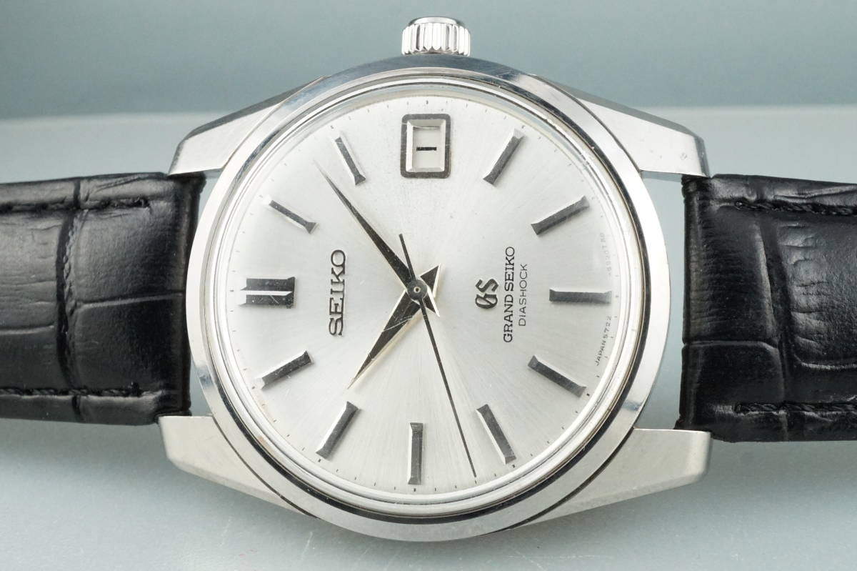 グランドセイコー　セカンド　57GS　5722-9990　セルフデーター　35石　手巻き　SSケース　GRAND SEIKO 2ND　アンティーク