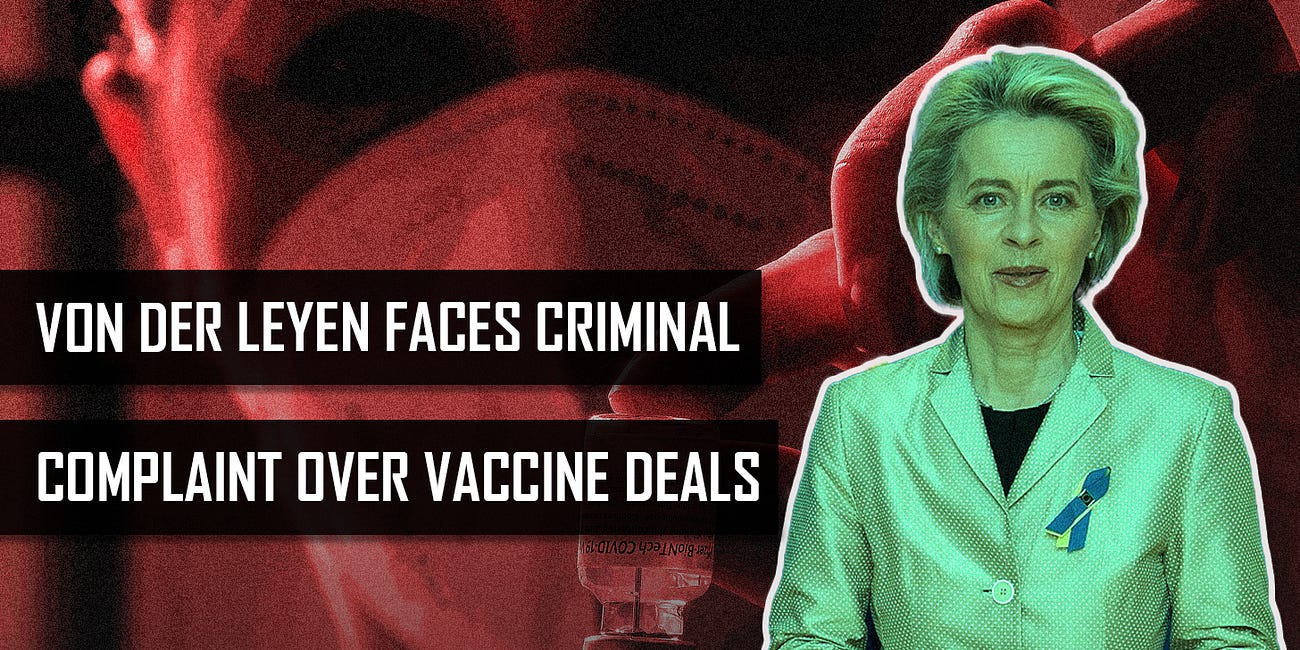 #76: EU'S VON DER LEYEN FACES LAWSUIT OVER SHADY COVID VACCINE DEAL