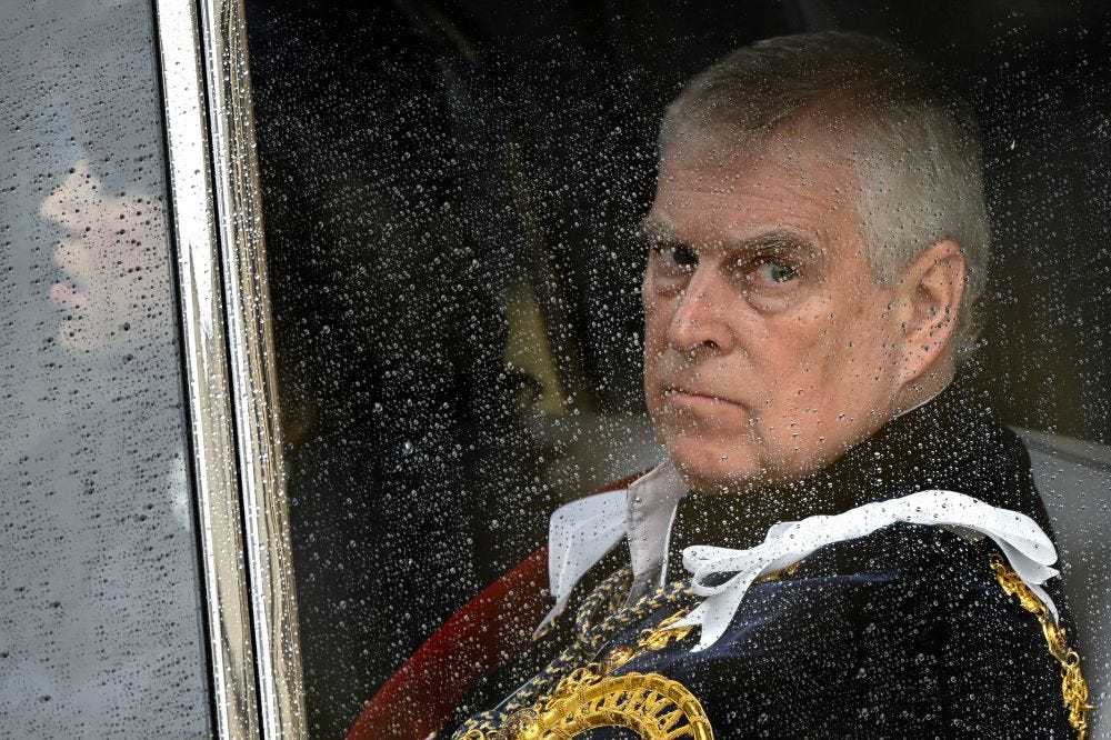 Andrew 'shared confidential trade information with Epstein during envoy  role'