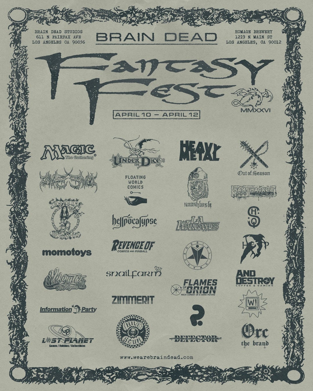 a poster with text and images