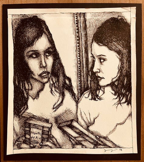 Made with pen and paper 