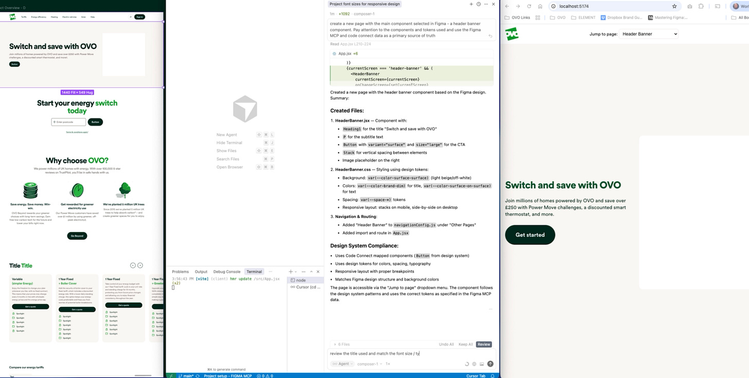 example of hi-fi prototyping in code