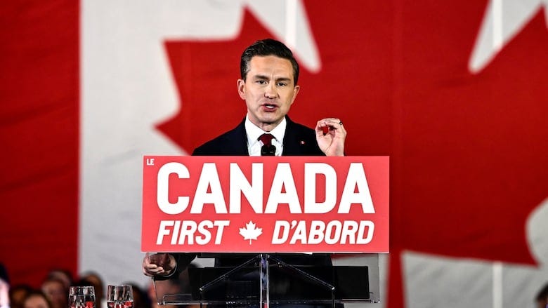 Conservative Leader Pierre Poilievre speaks at his Canada First rally in Ottawa, on Saturday, Feb. 15, 2025. Conservative Leader Pierre Poilievre speaks at his Canada First rally in Ottawa, on Saturday, Feb. 15, 2025.