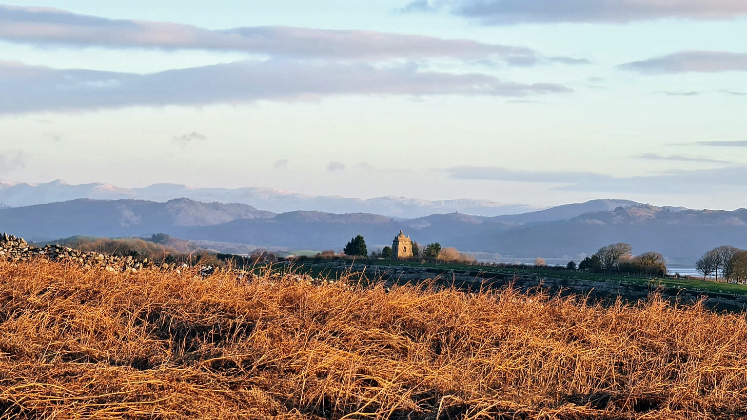 An Autumnal View North East from Birkrigg Common, Ulverston
