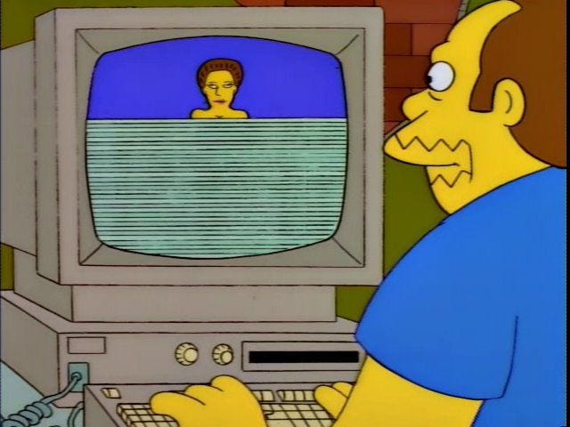 The Simpsons Go Online - Social Media & Internet in Springfield