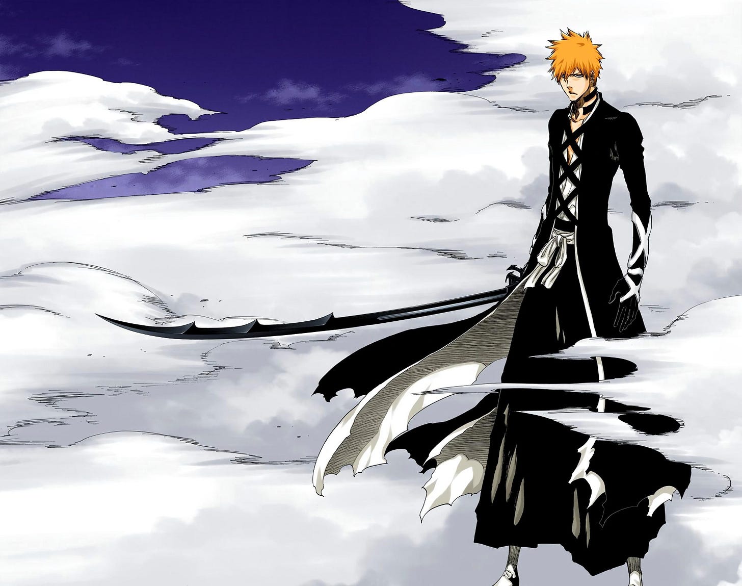 One thing I love about Tensa Zangetsu was the change of clothes he got so does anybody wanna explain why his True Bankai kept him with same outfit : r/bleach One thing I love about Tensa Zangetsu was the change of clothes he got so does anybody wanna explain why his True Bankai kept him with same outfit : r/bleach