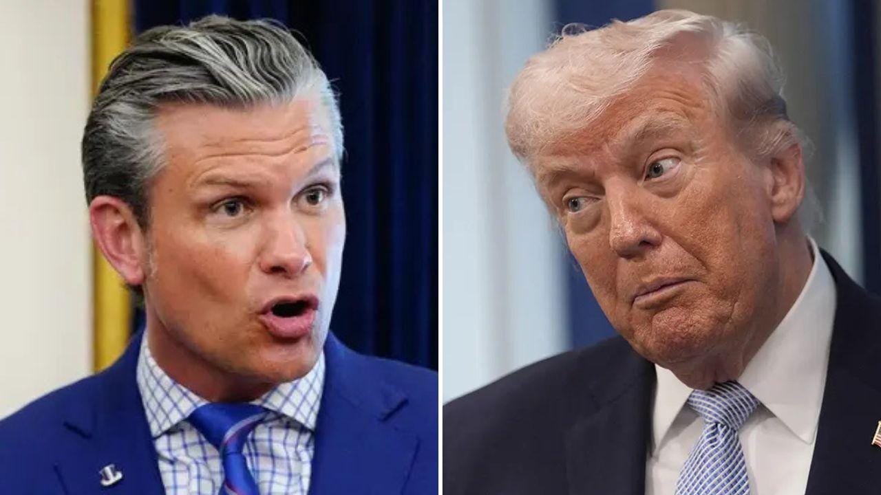 Pete Hegseth is the least-popular member of President Trump's cabinet.