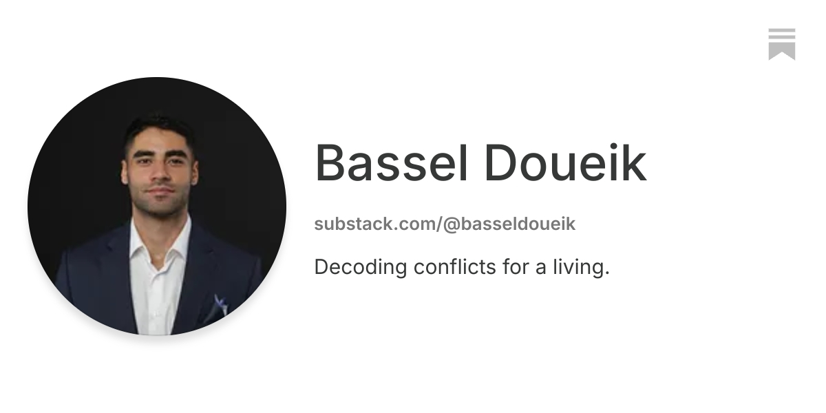Bassel Doueik | Substack