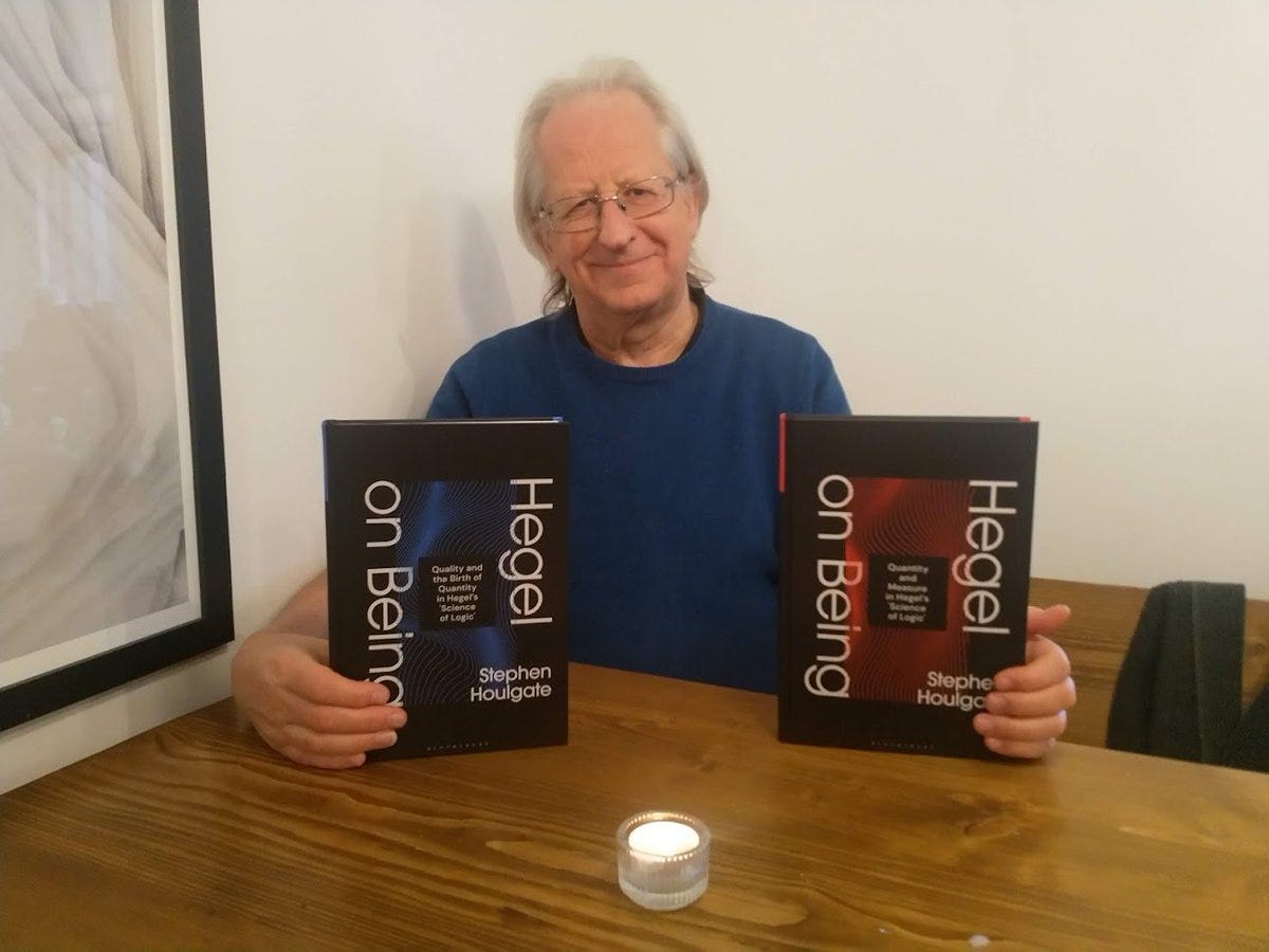 NEW BOOK 📘📕 HEGEL ON BEING by STEPHEN HOULGATE. We're pleased to give notice of Prof. Houlgate's new book on the first part of Hegel's Science of Logic. Follow the link below NEW BOOK 📘📕 HEGEL ON BEING by STEPHEN HOULGATE. We're pleased to give notice of Prof. Houlgate's new book on the first part of Hegel's Science of Logic. Follow the link below