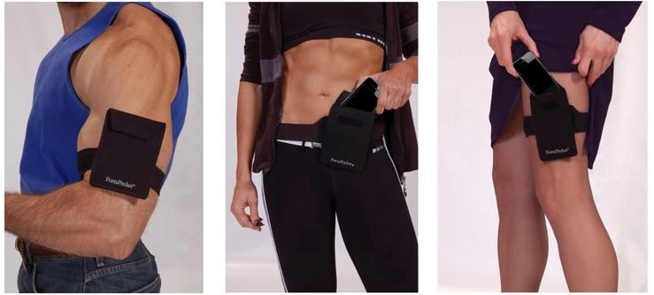PortaPocket Anti-Theft Wearable Wallet Purse PortaPocket Anti-Theft Wearable Wallet Purse