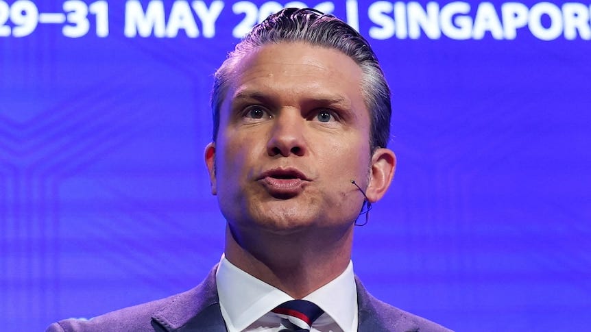 Pete Hegseth tells Shangri-La Dialogue that US won't allow China to dominate Asia - ABC News Pete Hegseth tells Shangri-La Dialogue that US won't allow China to dominate Asia - ABC News