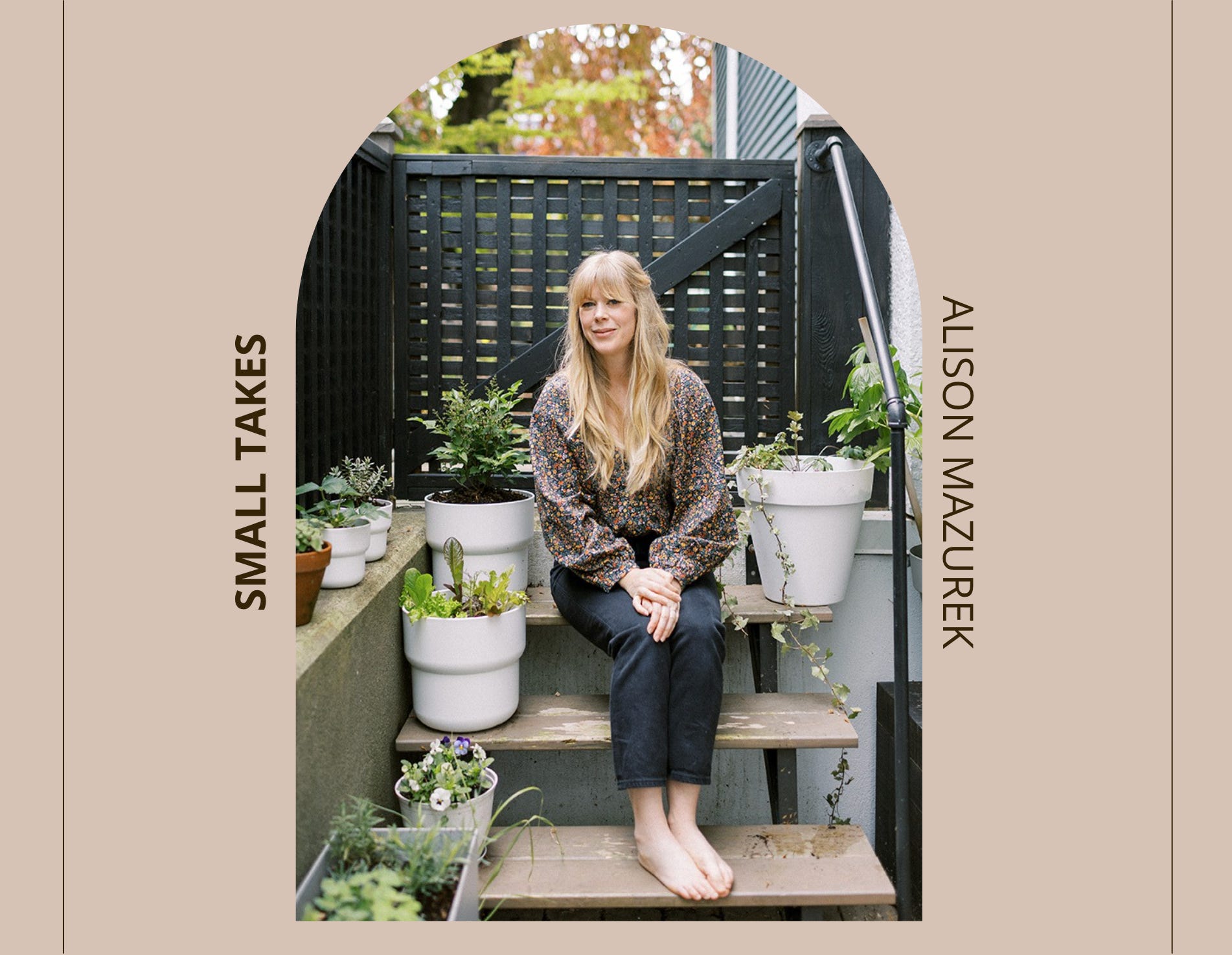 Small Takes with Alison Mazurek - by Laura Fenton