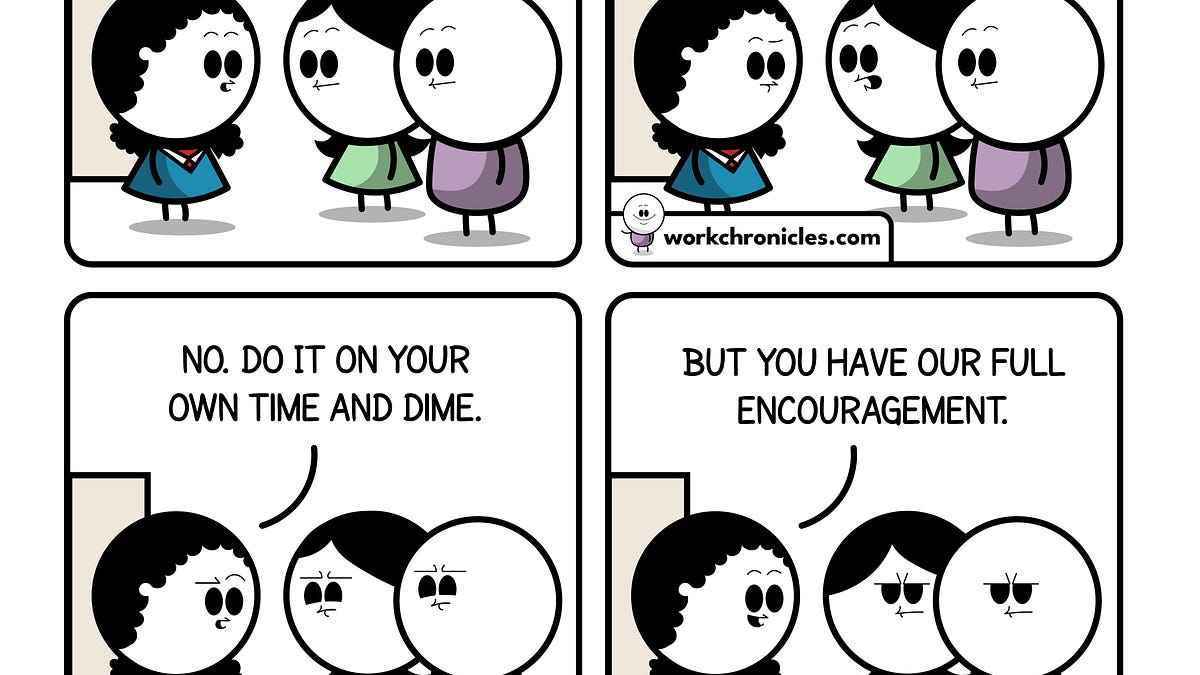 (comic) Keep improving your craft