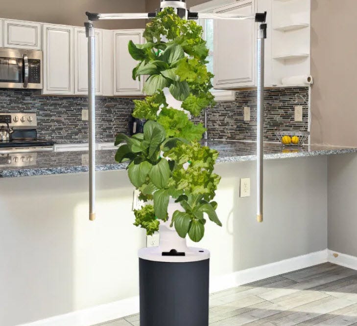 Hydropon System Pflanzenturm