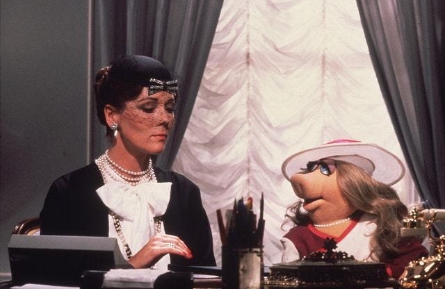 Image result for diana rigg the great muppet caper