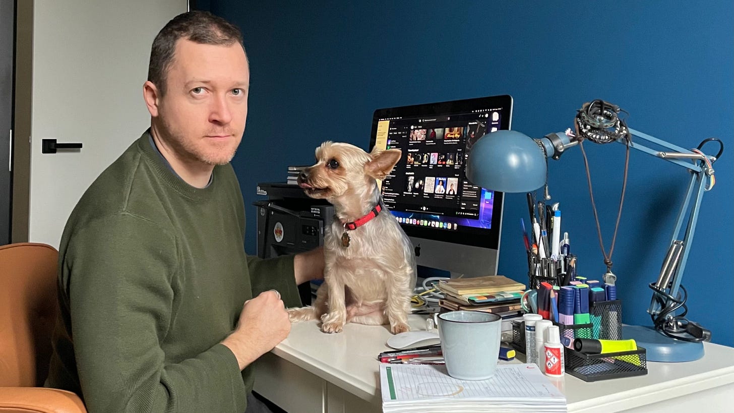 Tibi Codorean și Dobby în elementul lor