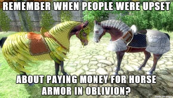 Why is the New DLC featuring Horse Armor from Prior DLC themes - General  Discussion - Funcom Forums