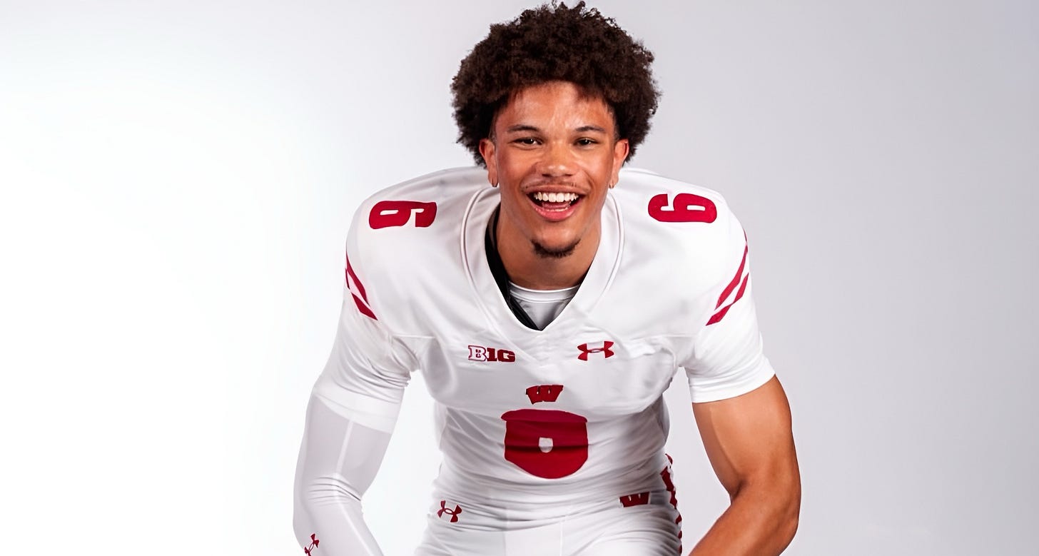 Wisconsin Badgers commit Steele Harris Wisconsin Badgers commit Steele Harris