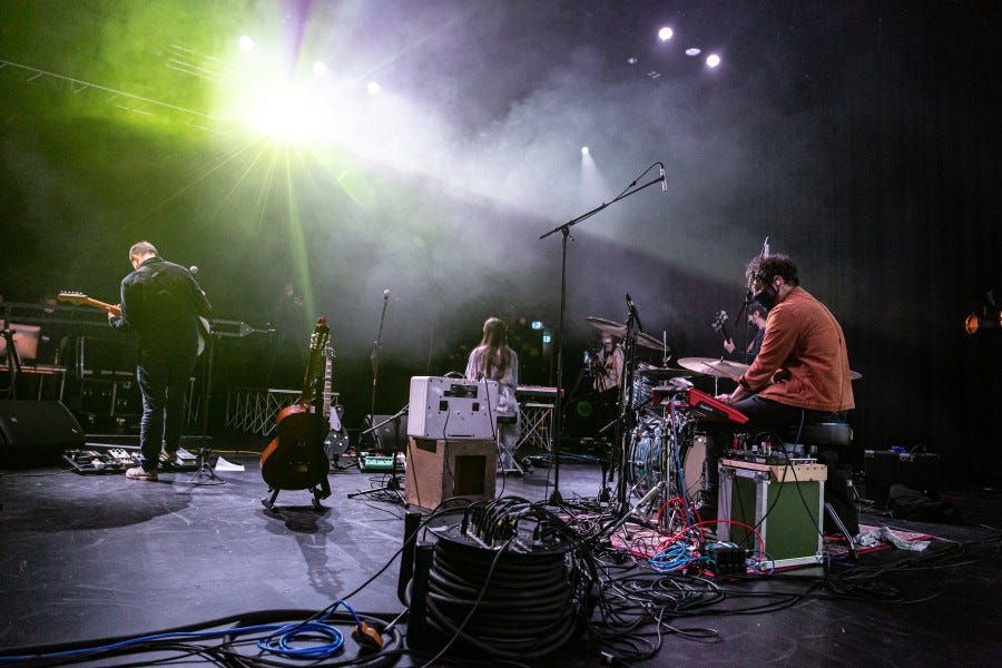 Caoilfhionn Rose streamed through Art School Live 2021 by Man Met Students
