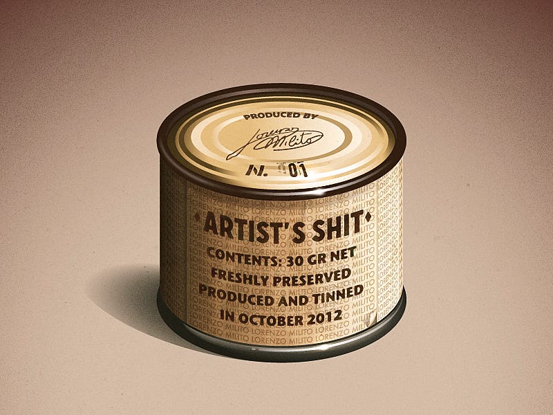 Artist's Shit on Behance