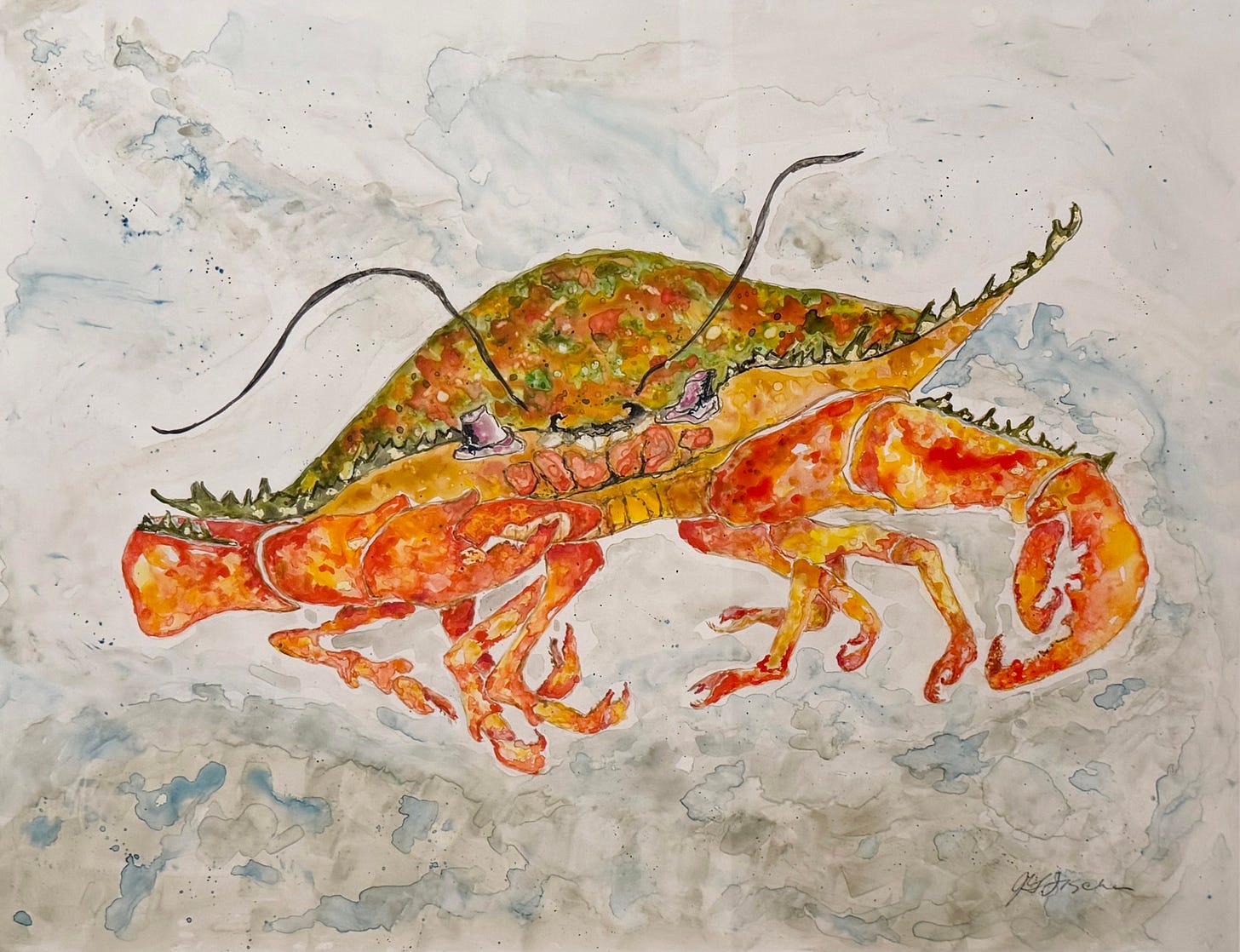 Grimes Cove Crab No. 2 by Joan Fischer