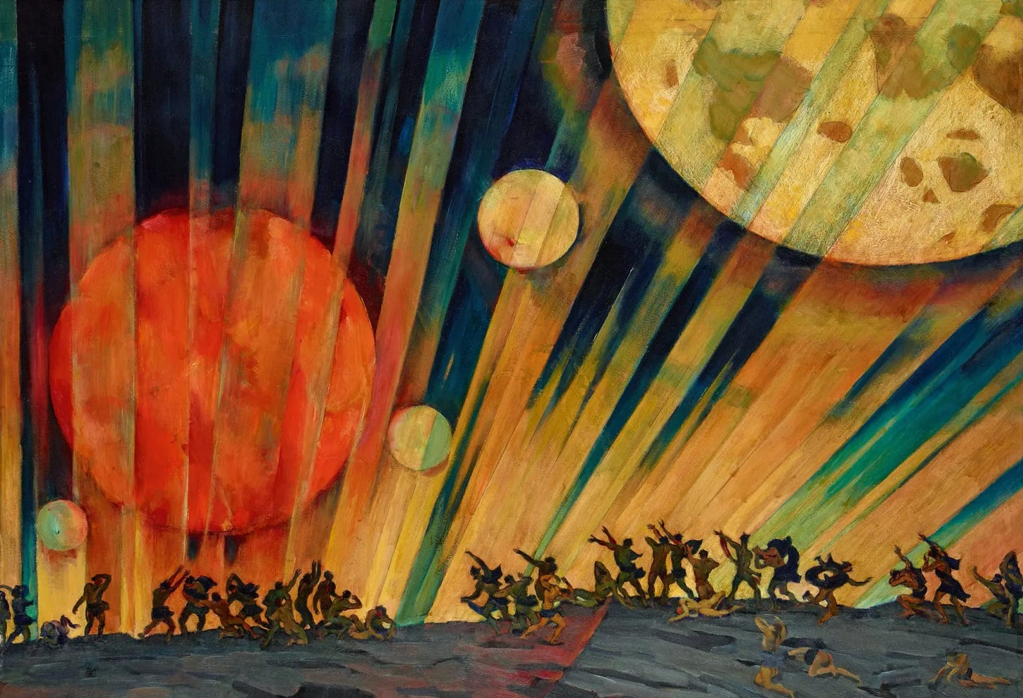 Konstantin Yuon. New planet