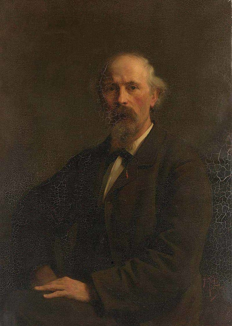'Portret Pieter Stortenbeker' - olieverf op doek: Pieter Josselin de Jong