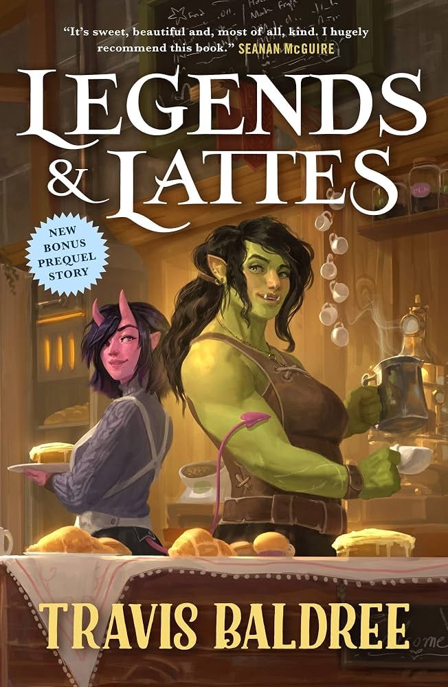 Amazon.com: Legends & Lattes: 9781250886088: Baldree, Travis: Books